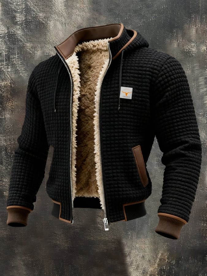 Quilted elegant jacket for men | Aurelio -2