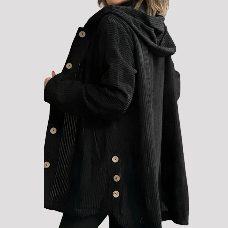 Casual hooded jacket for women -6