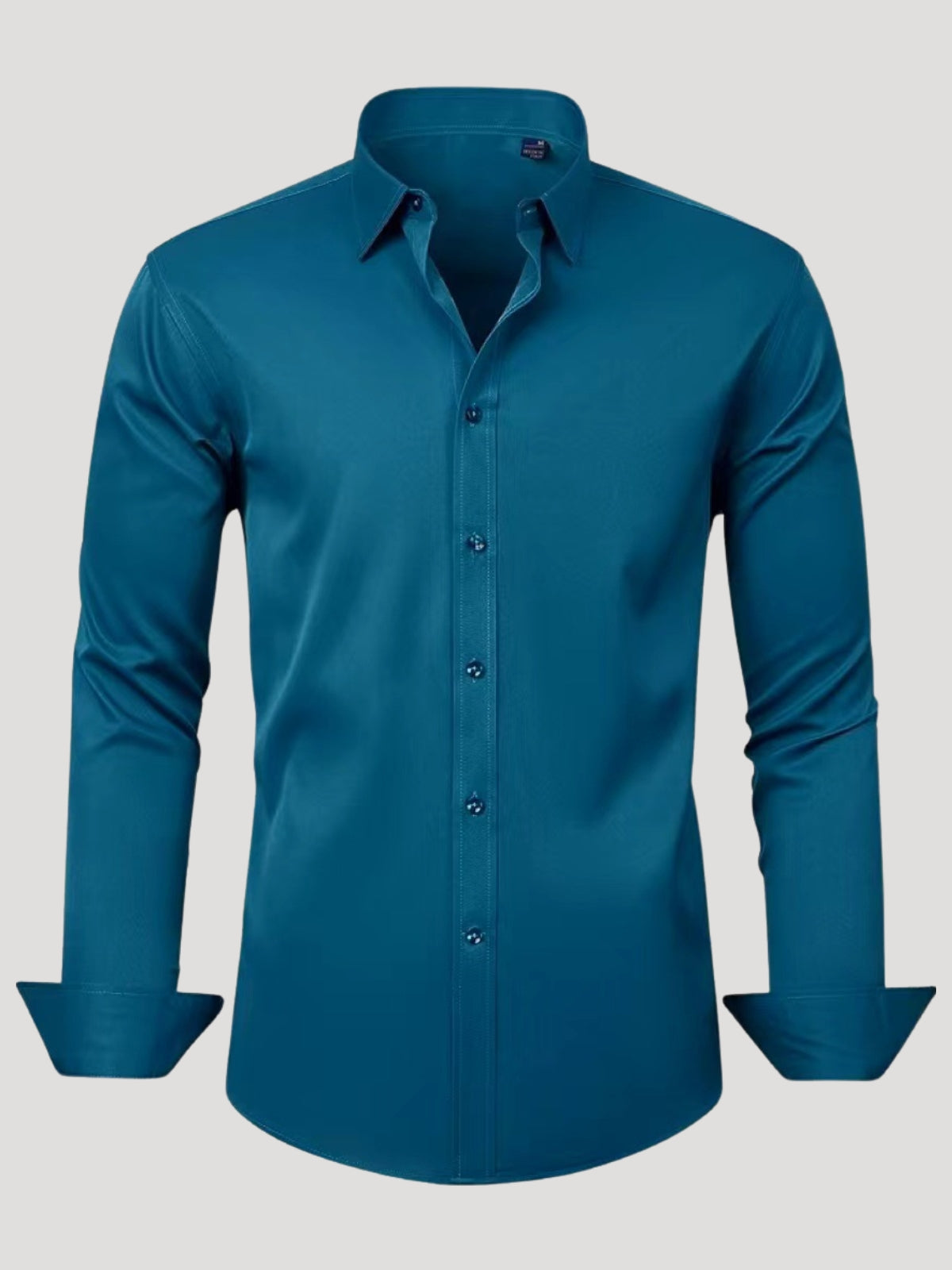 Fitted pleats shirt for men | Lorian -15