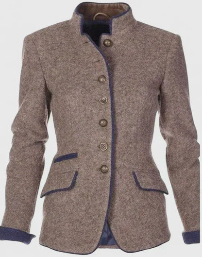 Elegant structured vest for women | Lucie -5