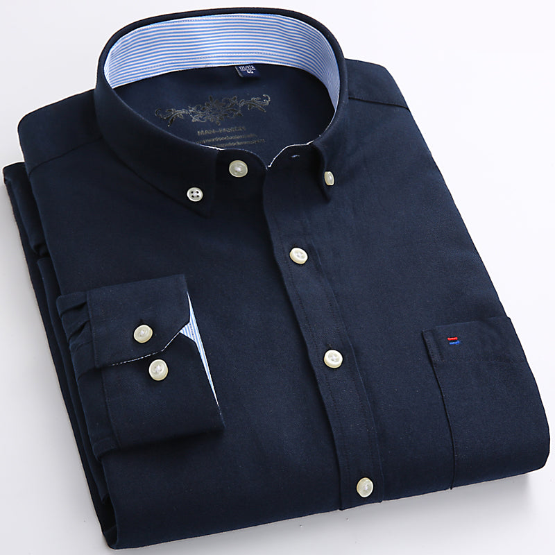 Button-up classic shirt for men | Peter -3