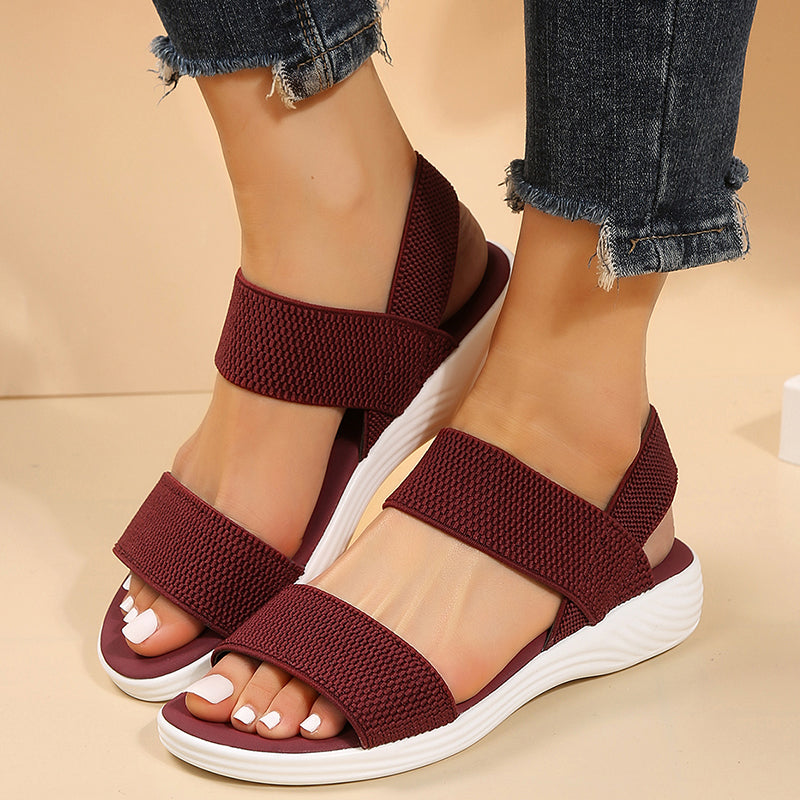 Wedge flexible sandals for women | Audette -2