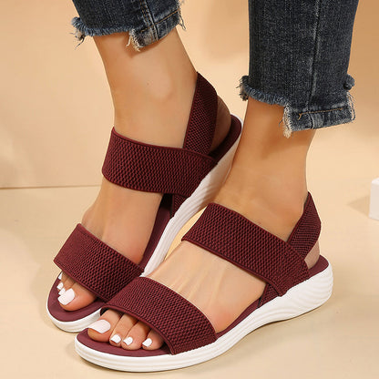 Wedge flexible sandals for women | Audette -2