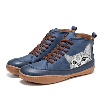Ankle elegant boots for women | FelineStep -6