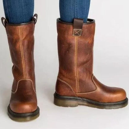 Lined cut stable boots for women | Selene -2