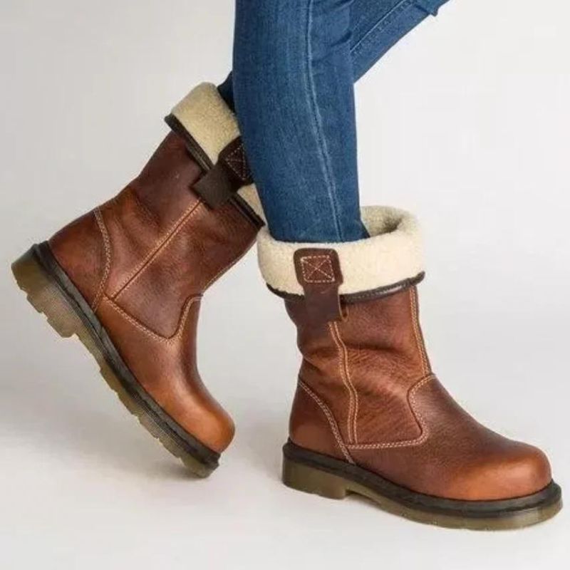 Lined cut stable boots for women | Selene -1