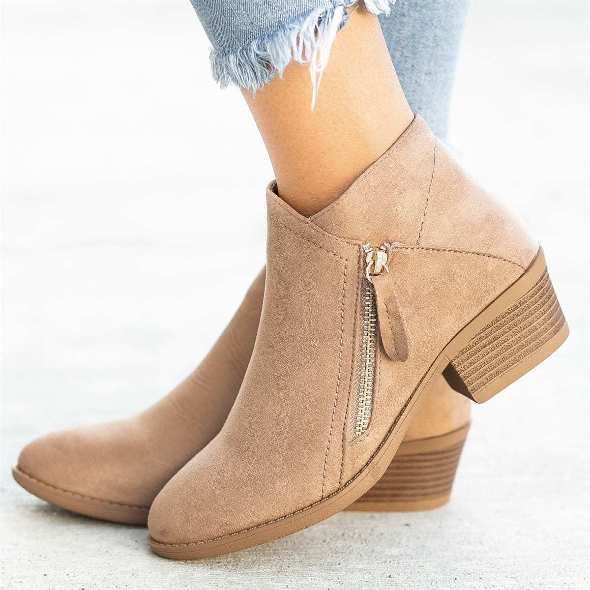 Ankle wedges elegant boots for women | Jetta -3