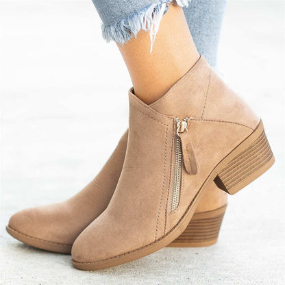 Ankle wedges elegant boots for women | Jetta -3