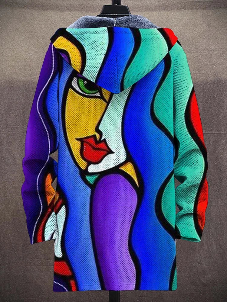 Hooded colourful jacket for men | Winter -10