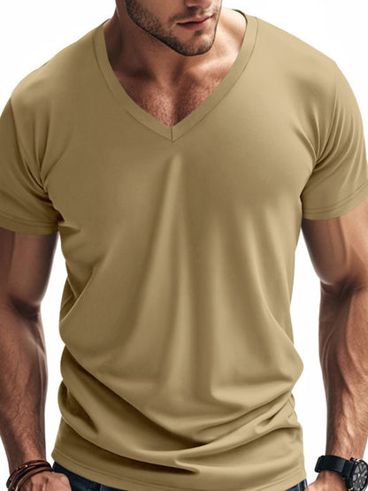 Casual essential t-shirt for men -4