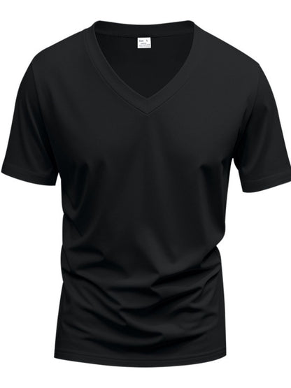Casual essential t-shirt for men -12