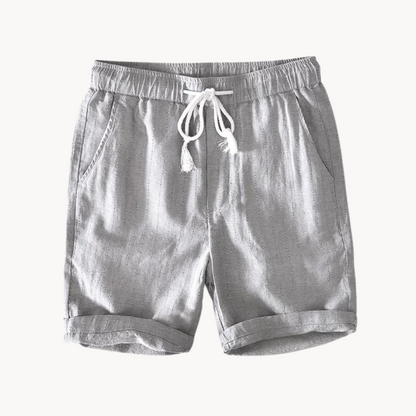 Striped cotton shorts for men | Wilfrid -3