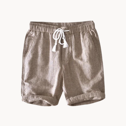 Striped cotton shorts for men | Wilfrid -2
