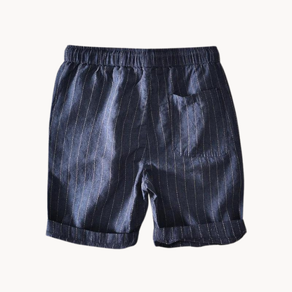 Striped cotton shorts for men | Wilfrid -10