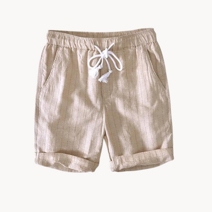 Striped cotton shorts for men | Wilfrid -5