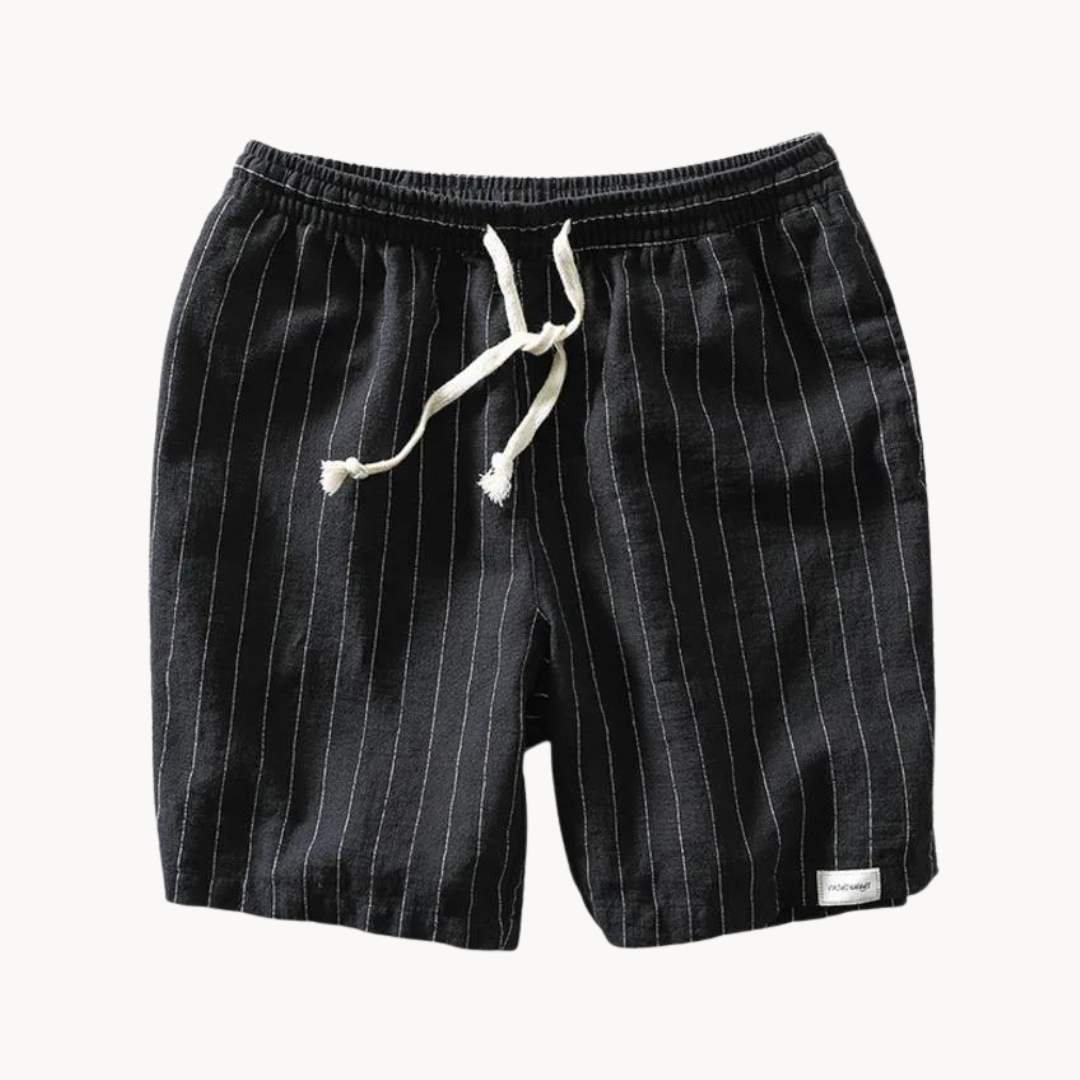 Casual stripes shorts for men | Vadim -5