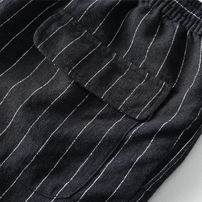 Casual stripes shorts for men | Vadim -7