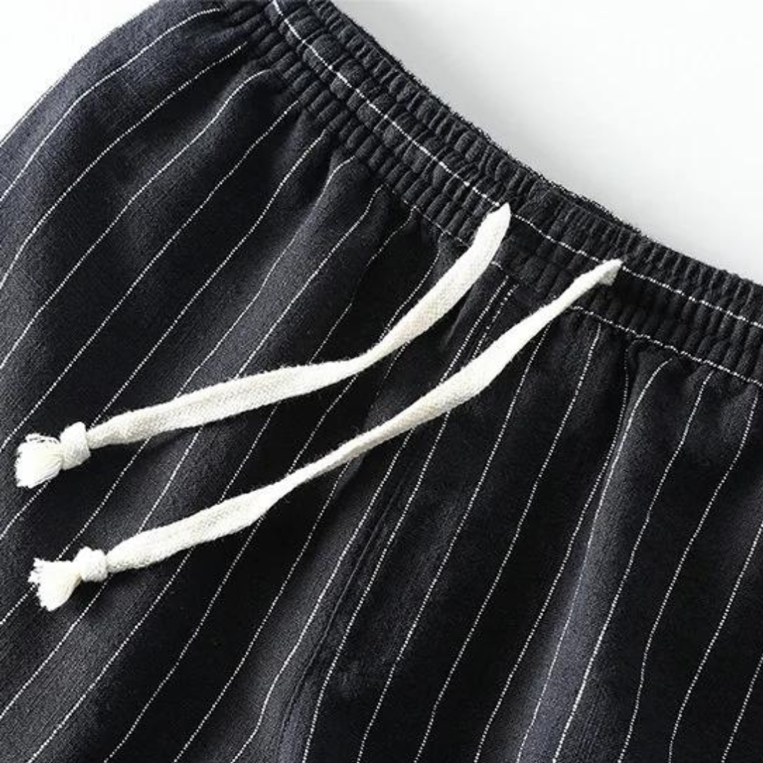 Casual stripes shorts for men | Vadim -6