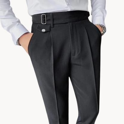 Pleating luxurious trousers for men | Orion -4
