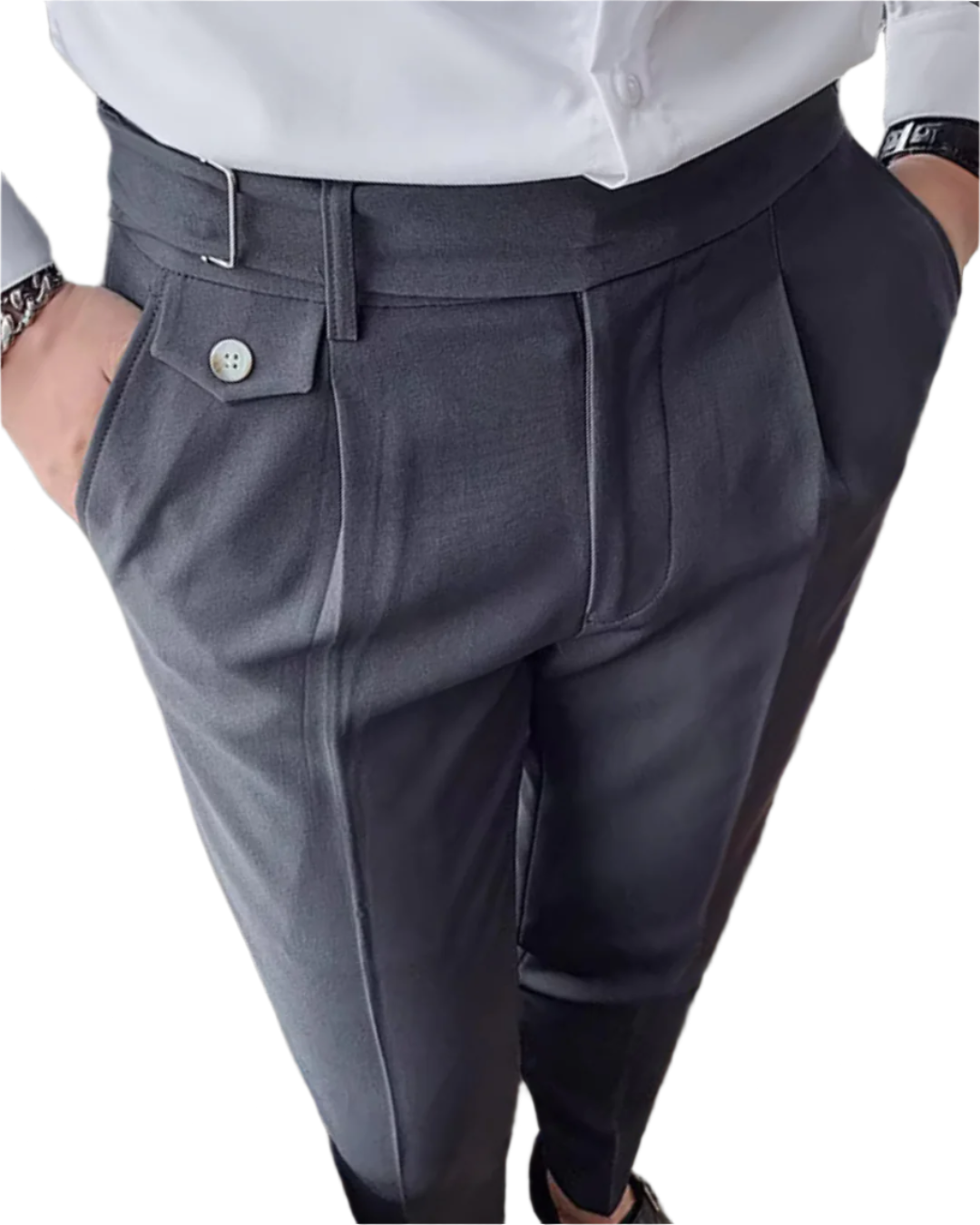 Pleating luxurious trousers for men | Orion -9