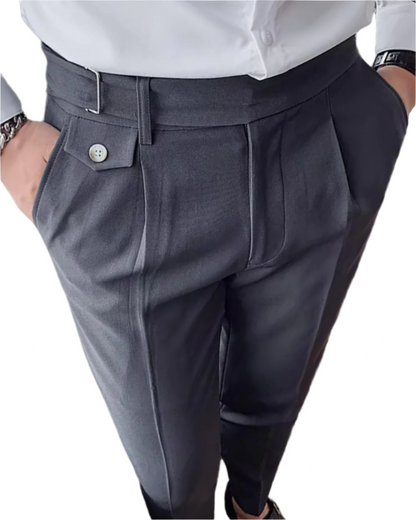 Pleating luxurious trousers for men | Orion -9