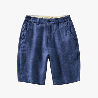 Casual linen shorts for men | Myron -3