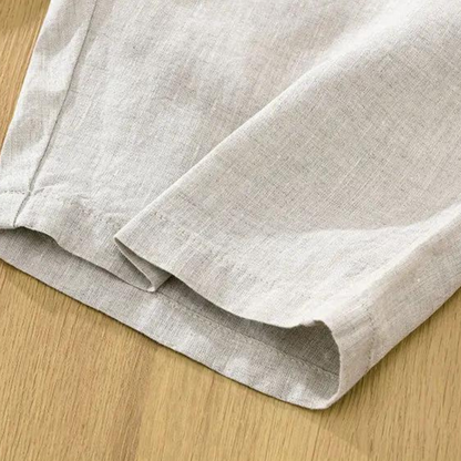 Casual linen shorts for men | Myron -8