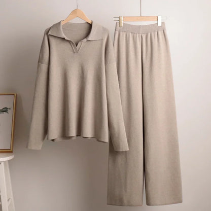 Collar chic polo set for women | Talitha -10