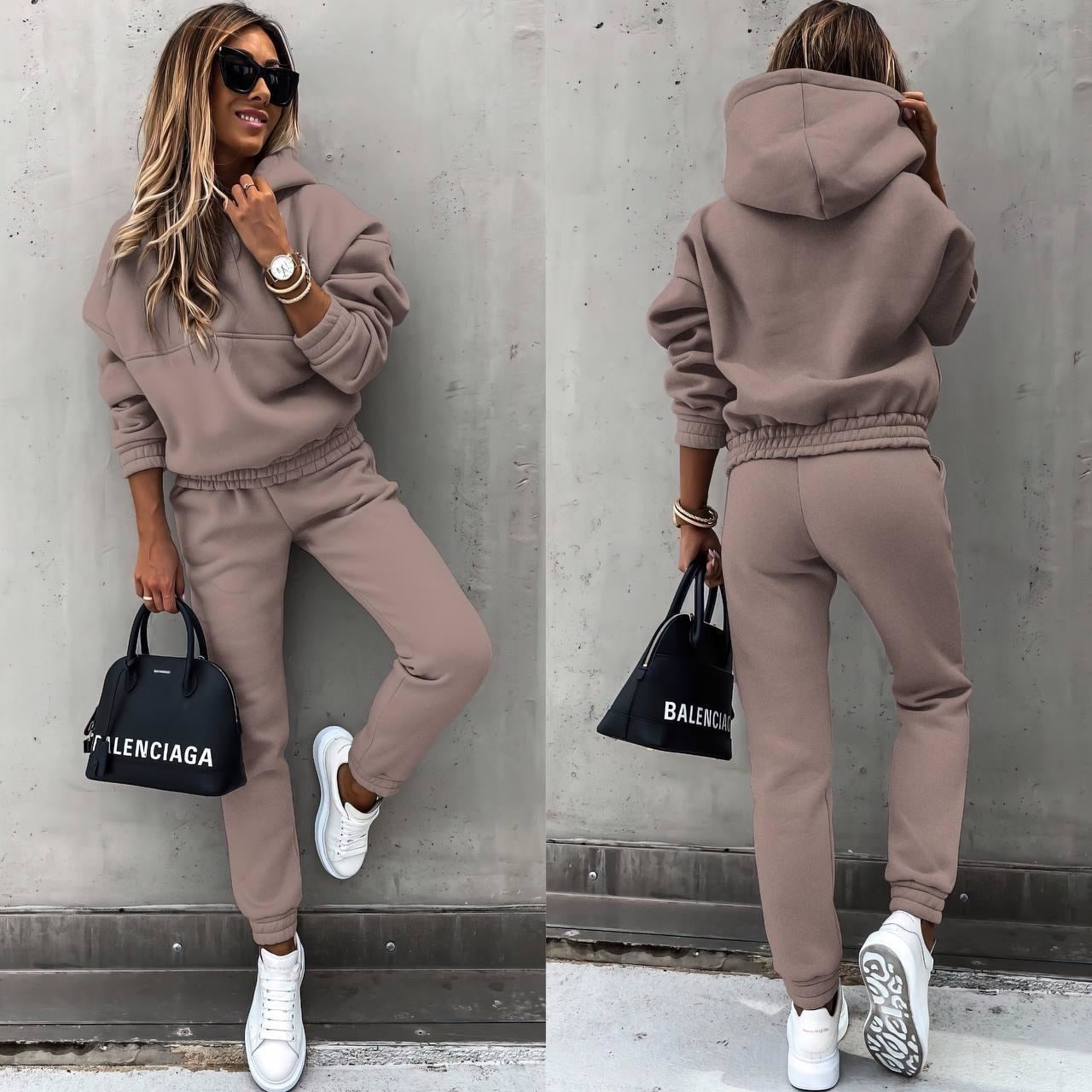 Women’s soft-fit jogging modern style set for women | Elane -5