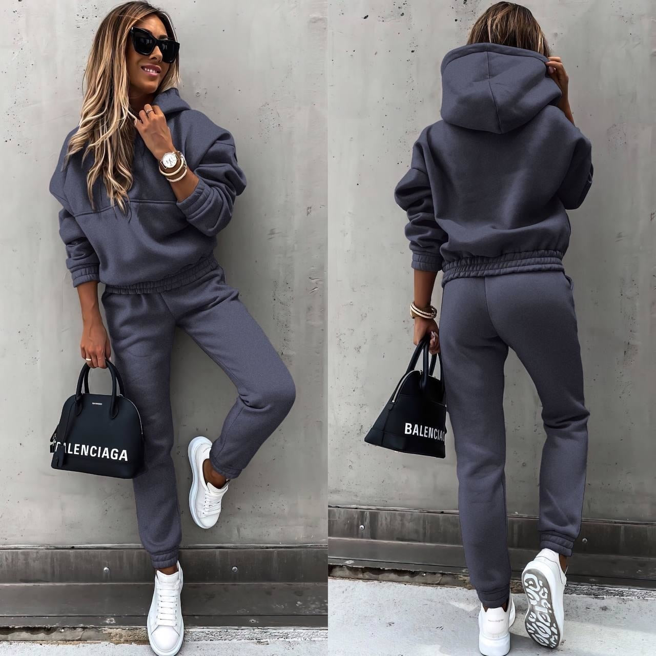 Women’s soft-fit jogging modern style set for women | Elane -2
