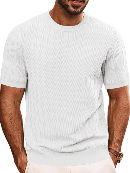 Round neck shirt for men -4