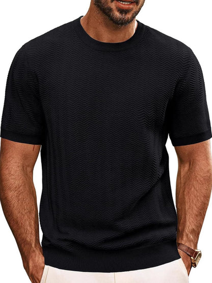 Round neck shirt for men -6