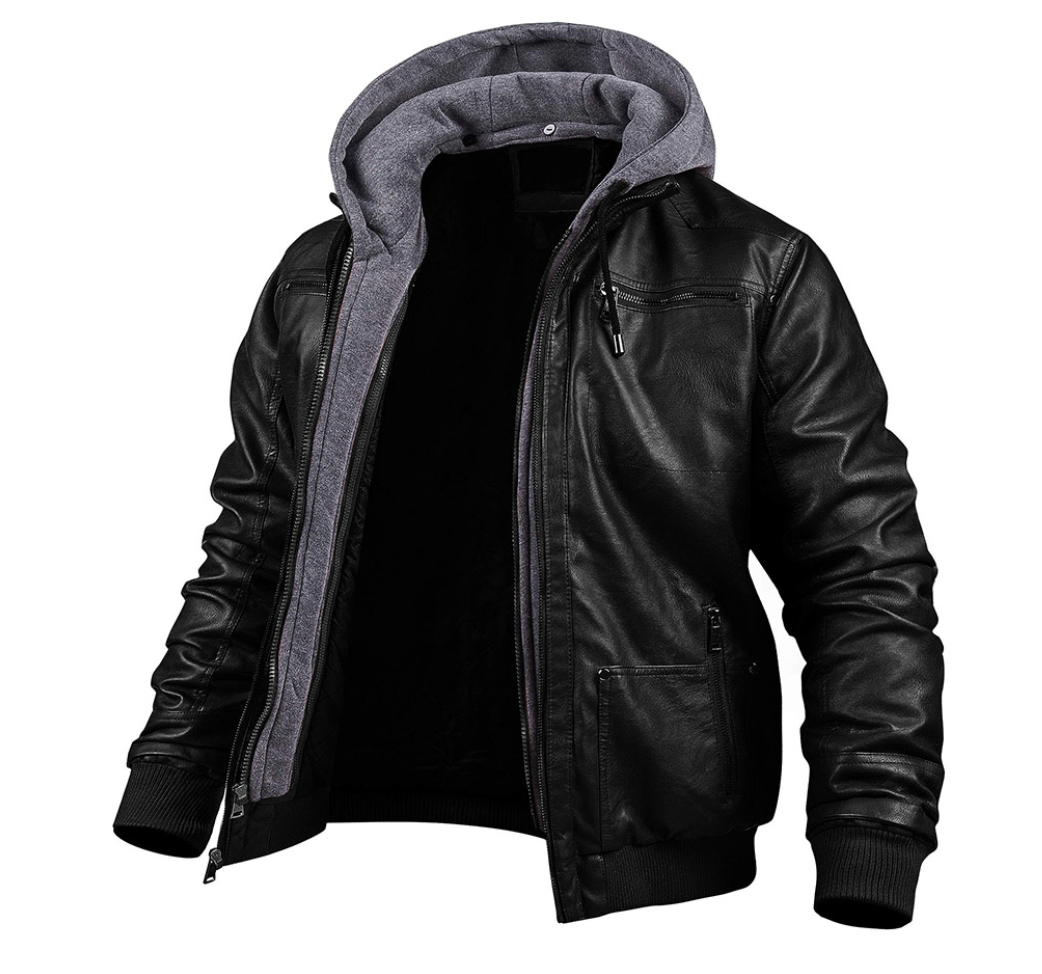 Classic moto jacket for men | Xavier -3