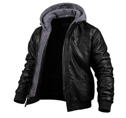 Classic moto jacket for men | Xavier -3