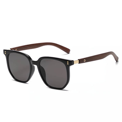 Frame tinted sunglasses for men | Wood -5