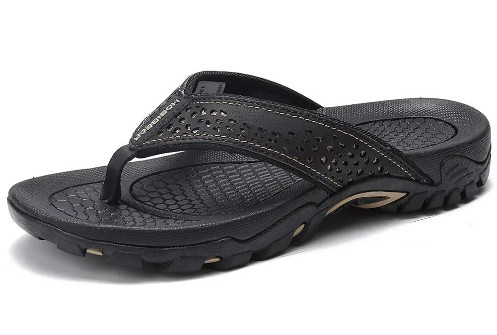 Supportive athletic flip flops arch cardigan for men | WaveStride -6