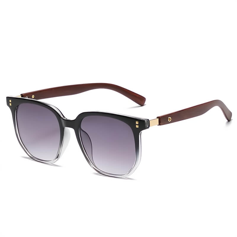 Frame tinted sunglasses for men | Wood -7