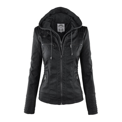 Cosy soft cardigan for women | Leather elegant -18