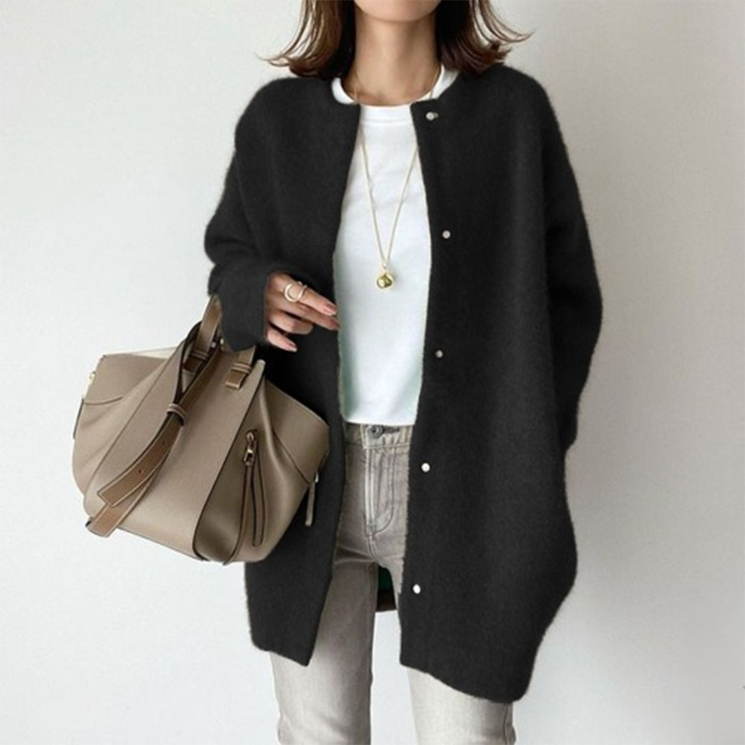 Elegant soft comfortable cardigan for women | Marisse -4
