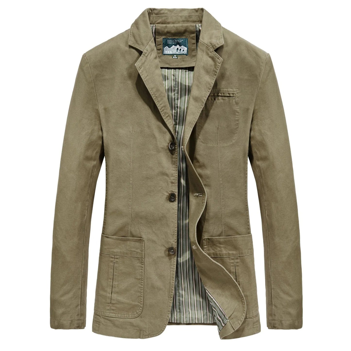 Casual collar rabattable blazer for men | Jonathan -1