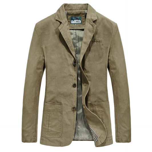 Casual collar rabattable blazer for men | Jonathan -1