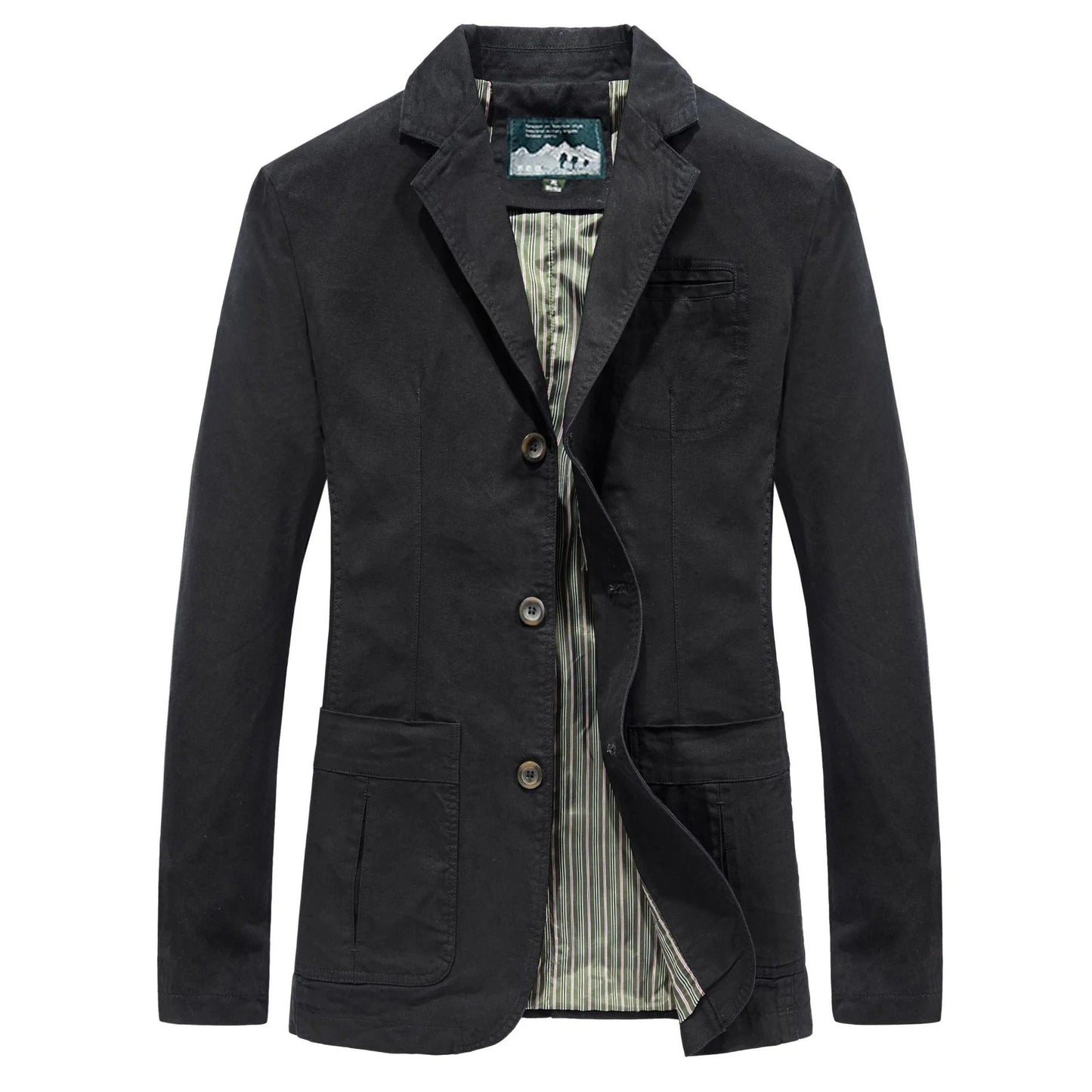 Casual collar rabattable blazer for men | Jonathan -4