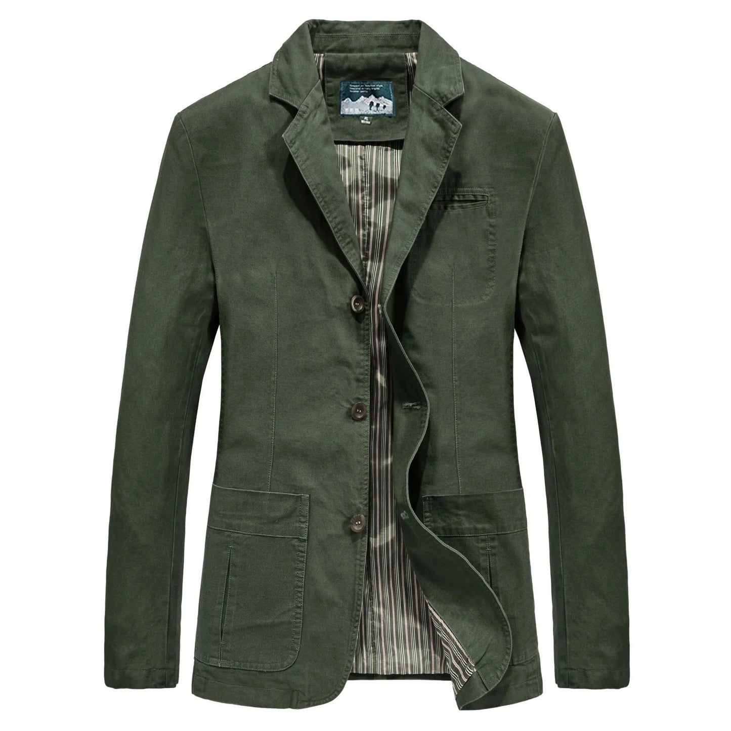 Casual collar rabattable blazer for men | Jonathan -5