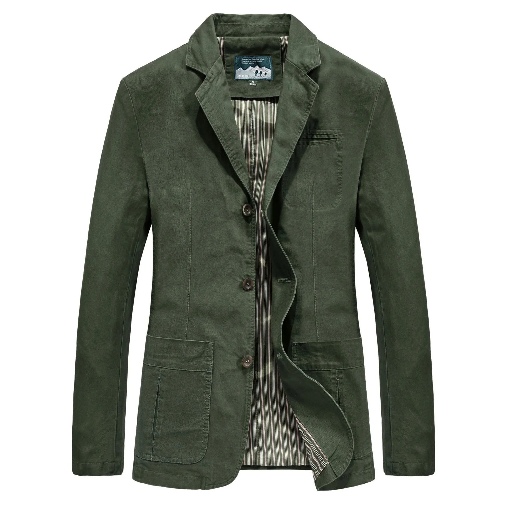 Casual collar rabattable blazer for men | Jonathan -5