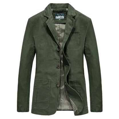 Casual collar rabattable blazer for men | Jonathan -5