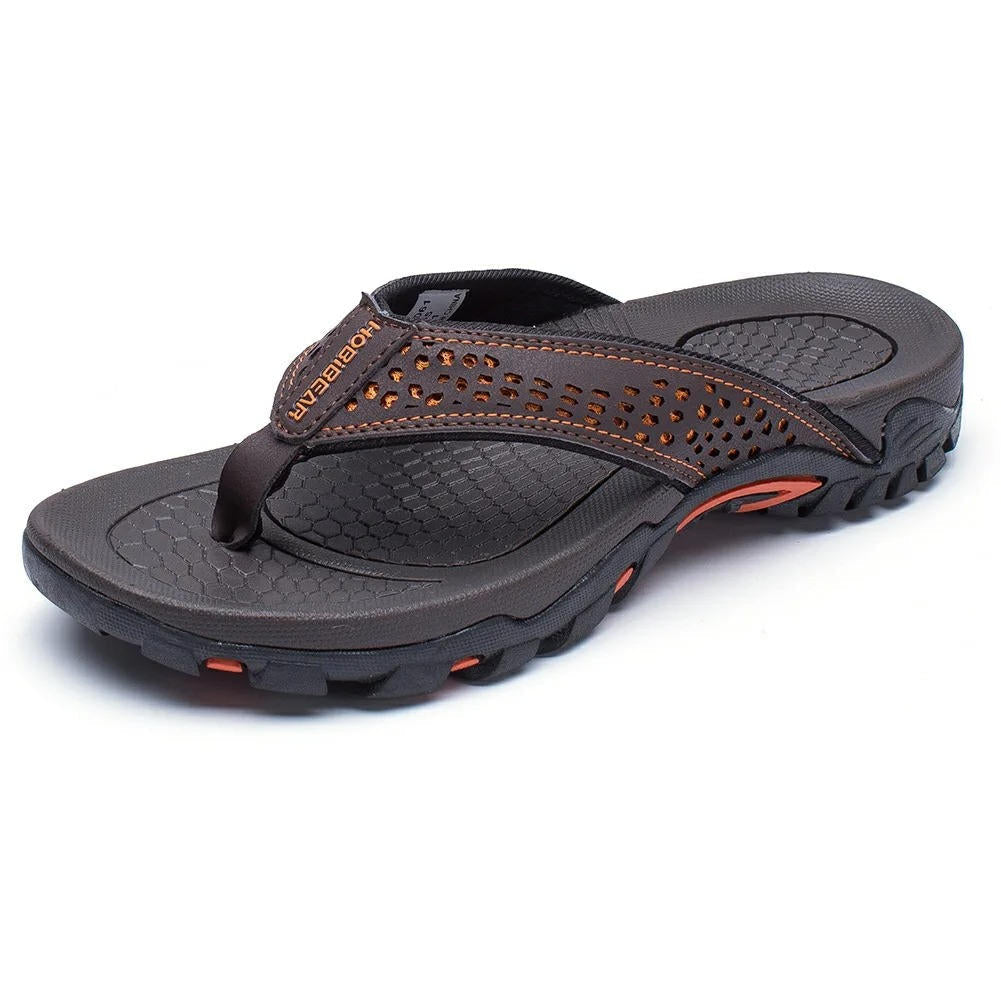 Supportive athletic flip flops arch cardigan for men | WaveStride -4