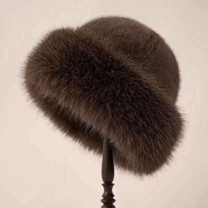Texture soft retro style beanie for women | Perrine -2