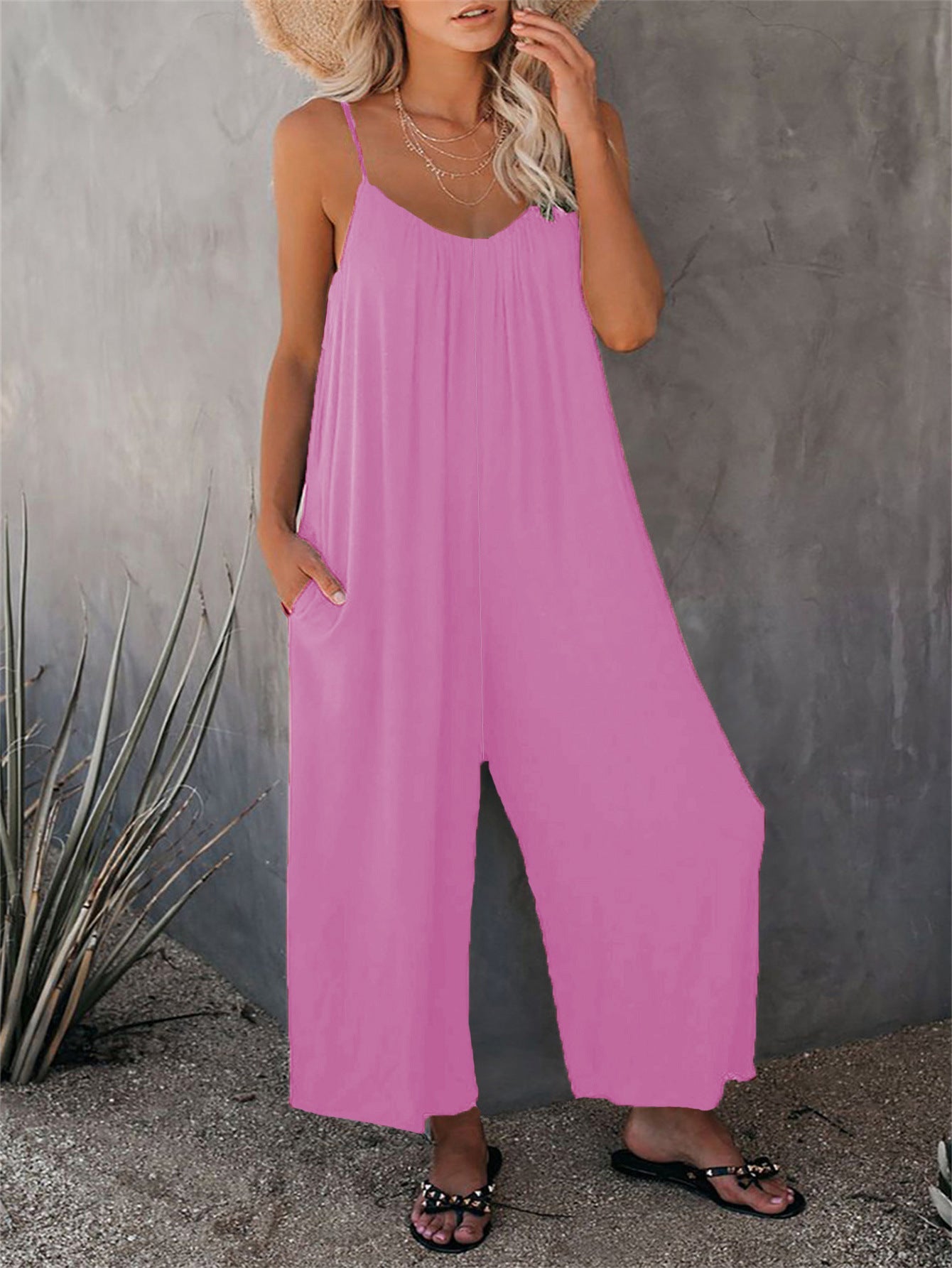 Summer elegant jumpsuit for women | Evanna -6
