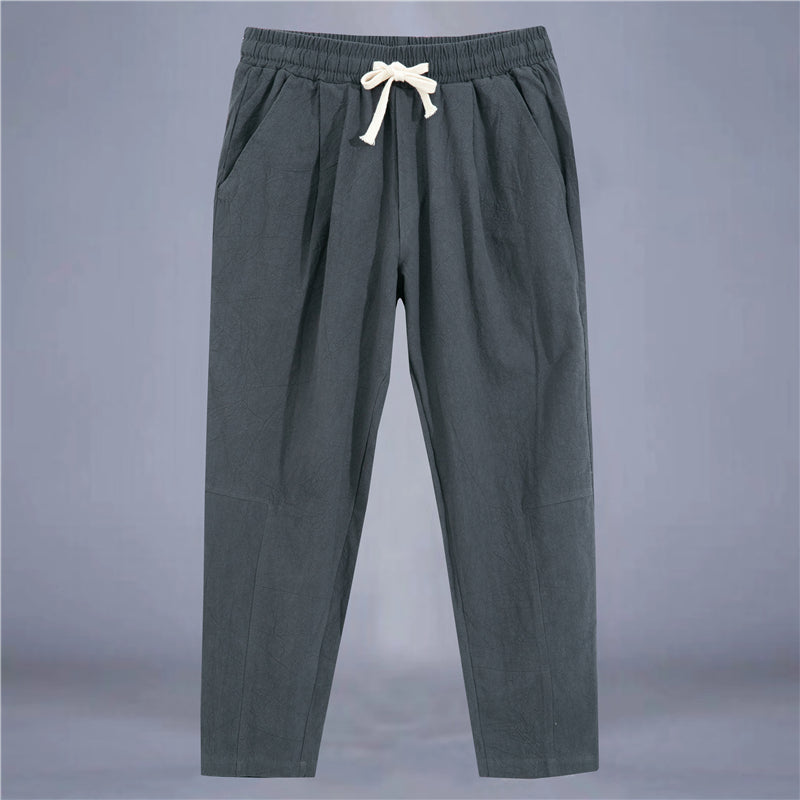 Comfortable drawstring trousers for men | Orlando -1