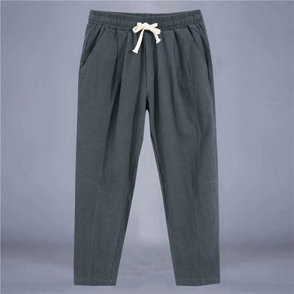 Comfortable drawstring trousers for men | Orlando -1